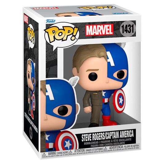 Figura POP Marvel Steve Rogers/Capitan America_0