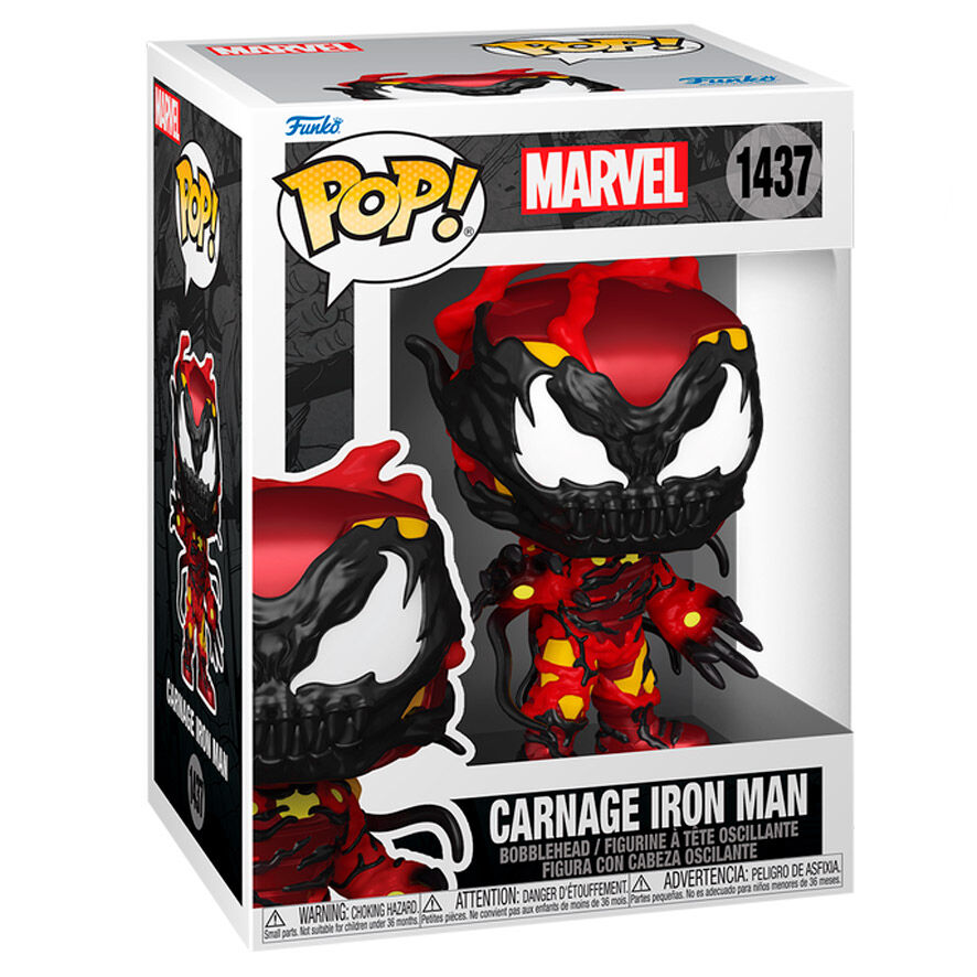 Figura POP Marvel Carnage Iron Man_0