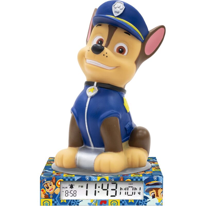 Lampara 3D con despertador Patrulla Canina Paw Patrol_0