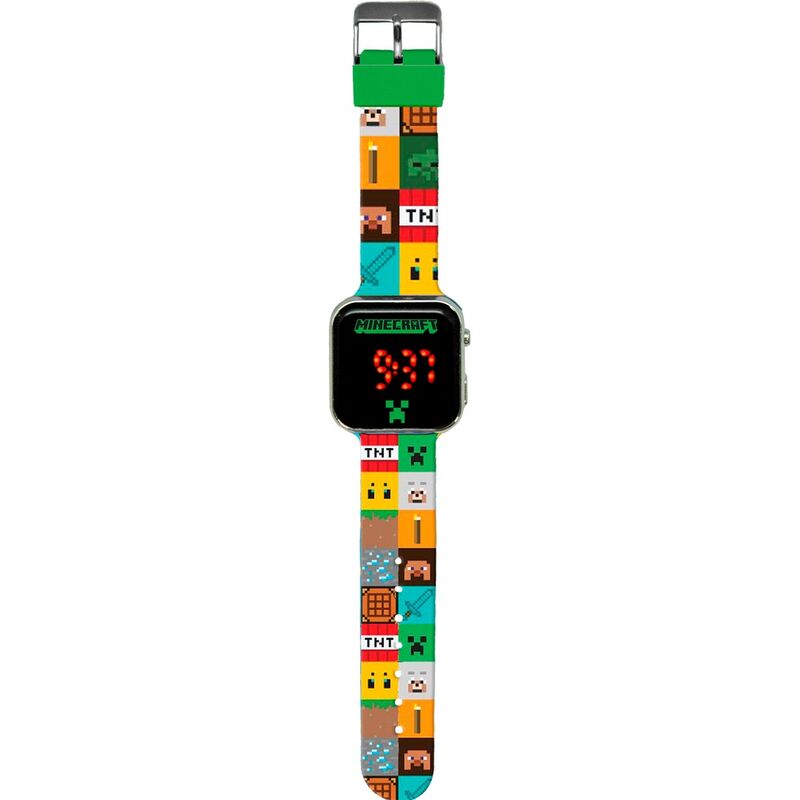 Reloj led Minecraft_0
