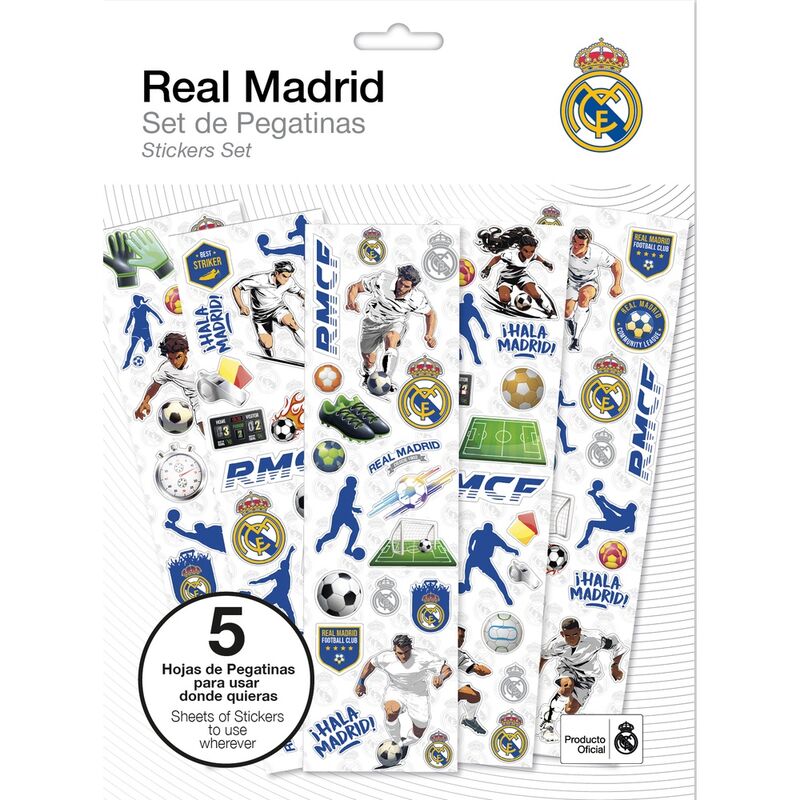 Set pegatinas Real Madrid_0