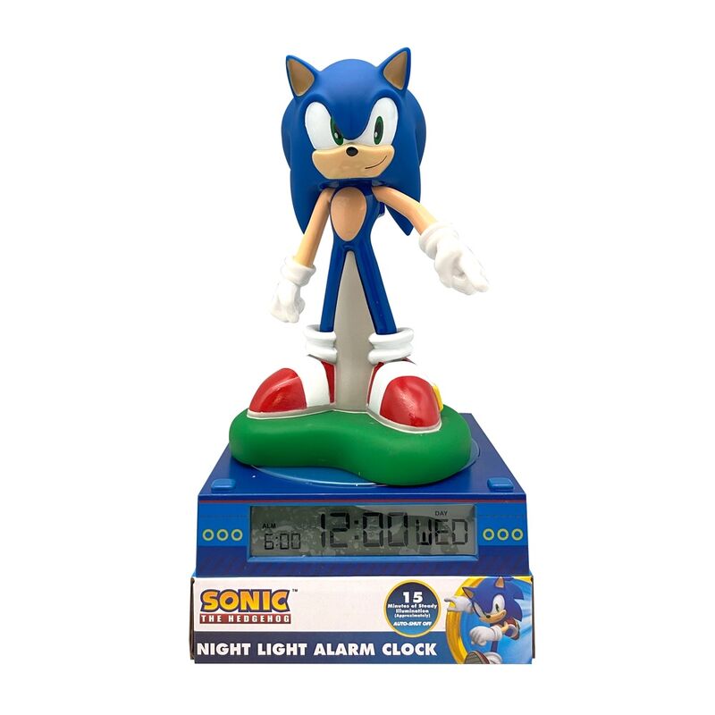 Lampara 3D con despertador Sonic the Hedgehog_0