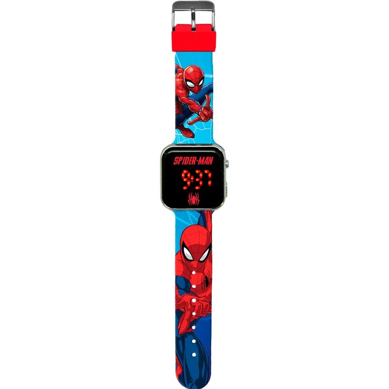 Reloj led Spiderman Marvel_0