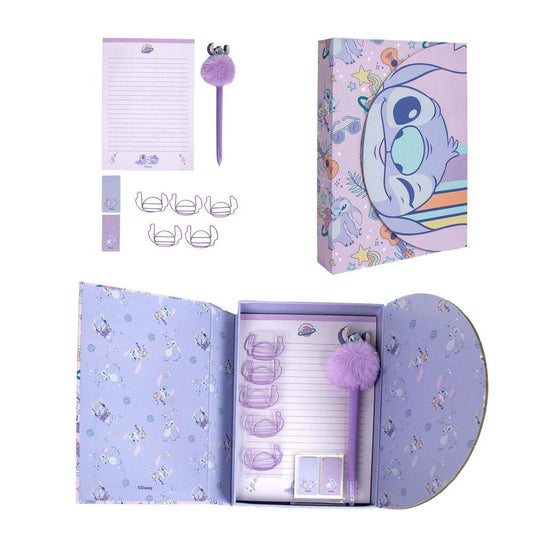 Set papeleria Stitch Disney_0