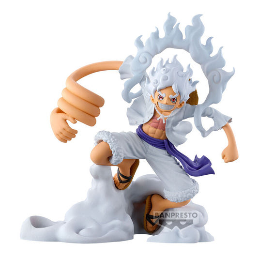 Figura Monkey D. Luffy Gear 5 One Piece 10cm_0