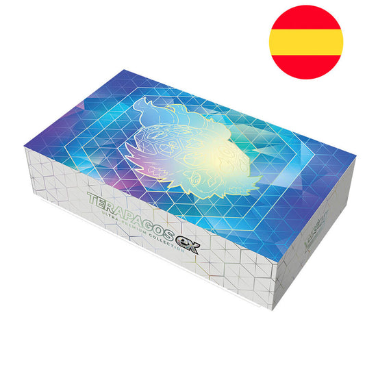 Estuche cartas Terapagos Ultra Premium Pokemon espaÃ±ol_0