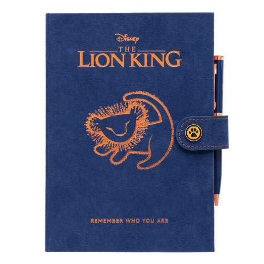 Cuaderno A5 premium + boligrafo El Rey Leon Disney_0