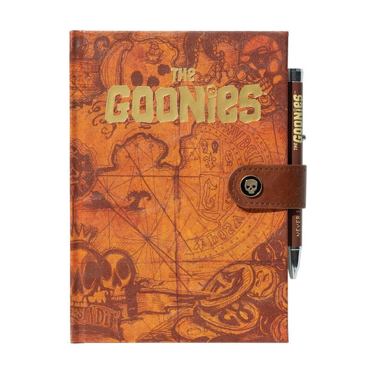Cuaderno A5 premium + boligrafo proyector Los Goonies_0