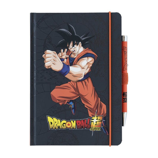 Cuaderno A5 premium + boligrafo proyector Dragon Ball Super_0