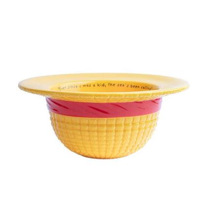 Bowl 3D Sombrero Paja Monkey D. Luffy One Piece_0