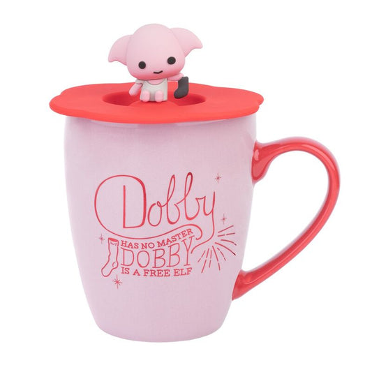 Taza premium tapa Dobby Harry Potter 350ml_0