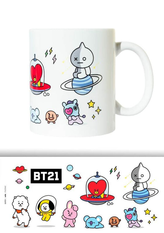 Taza Personajes BT21 330ml_0