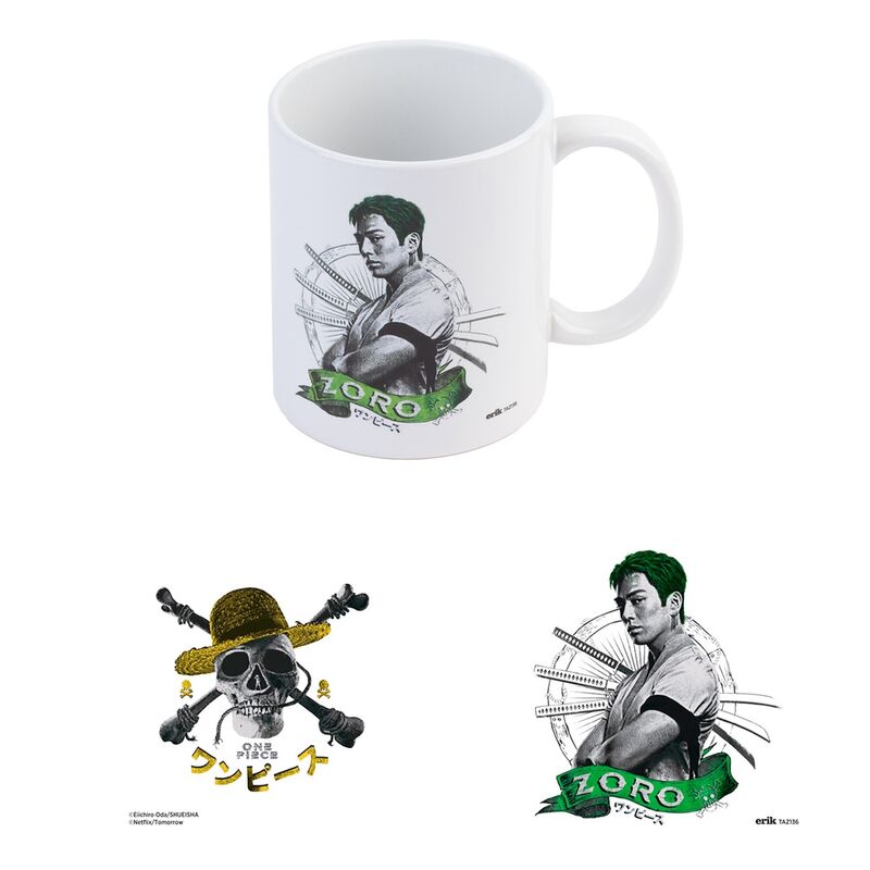 Taza Roronoa Zoro One Piece 350ml_0