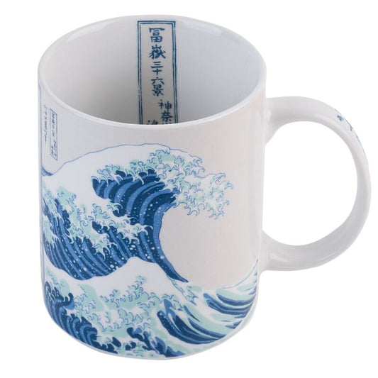 Taza La Gran Ola de Kanagawa Hokusai 350ml_0