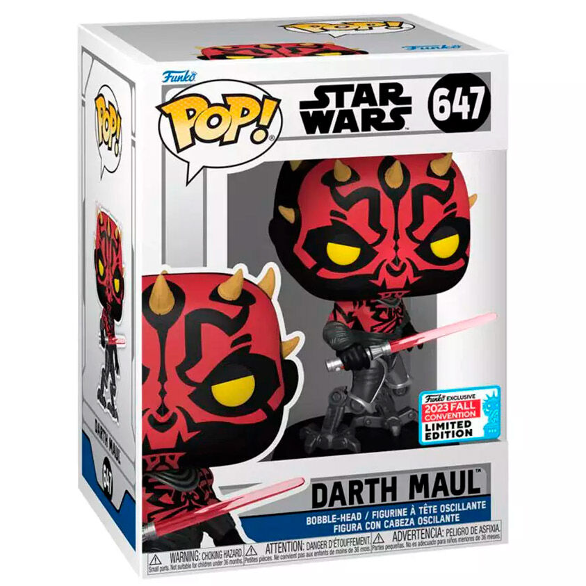 Figura POP Star Wars Darth Maul Exclusive_0