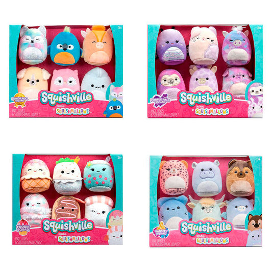 Set peluches Squishmallows 5cm surtido_0