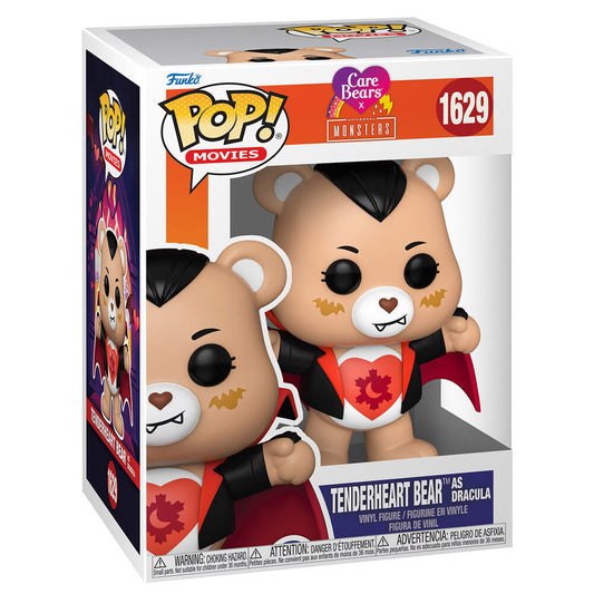 Figura POP Care Bears x Monsters Tender Heart Bear as Dracula_0