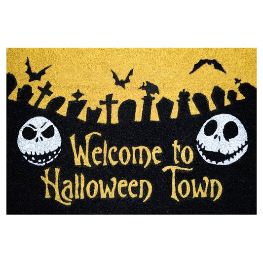 Felpudo Halloween Town Pesadilla Antes de Navidad Disney_0