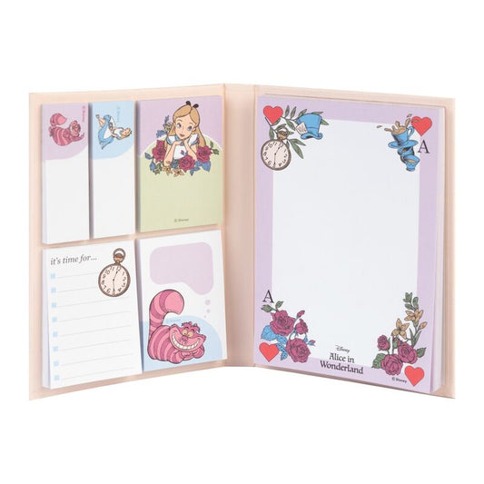Cuaderno notas adhesivas Alicia en el Pais de las Maravillas Disney_0