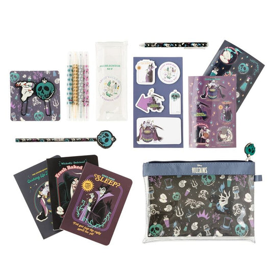 Set papeleria Villanas Disney_0