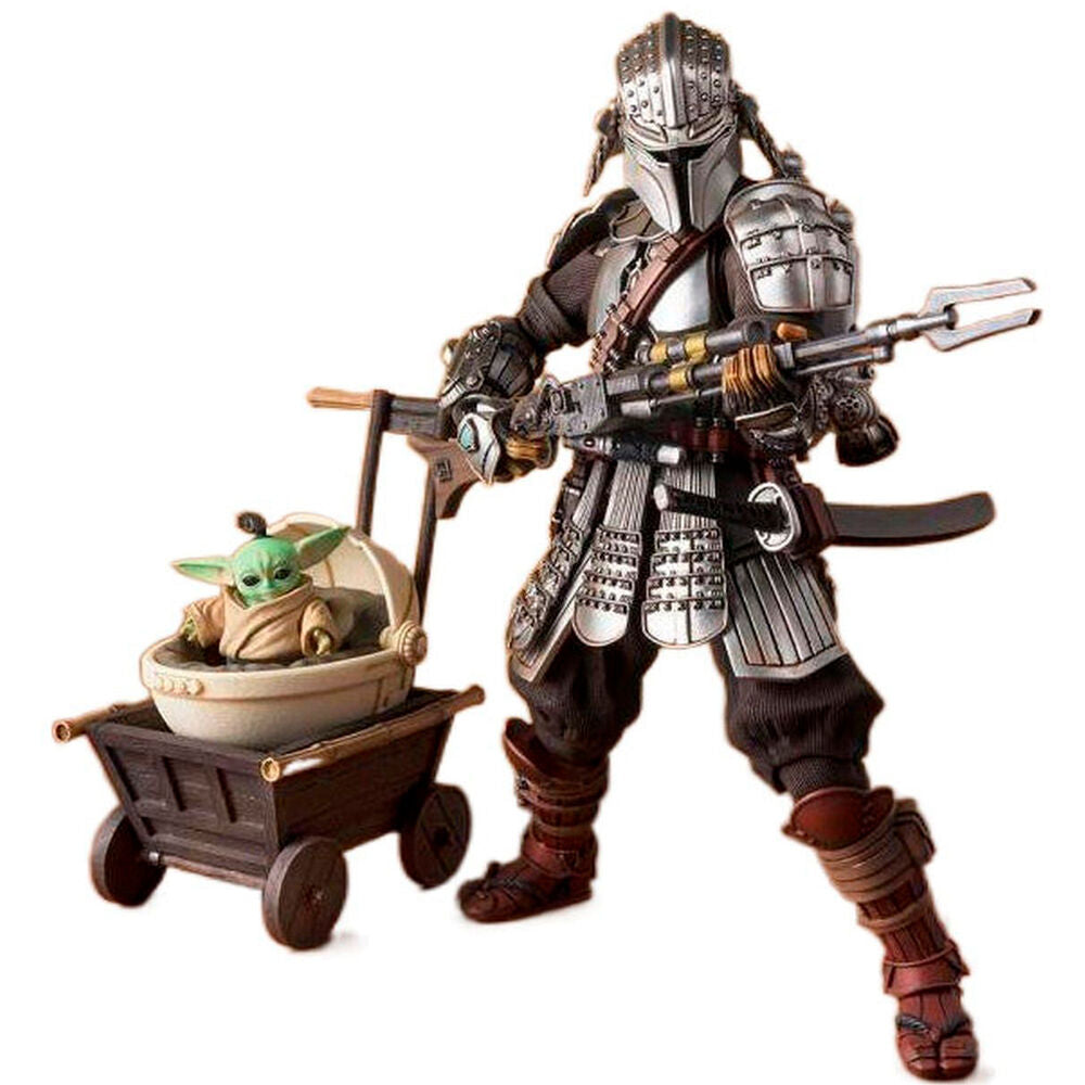Figura Ronin Mandalorian Beskar Armor & Grogu Star Wars 18cm_0