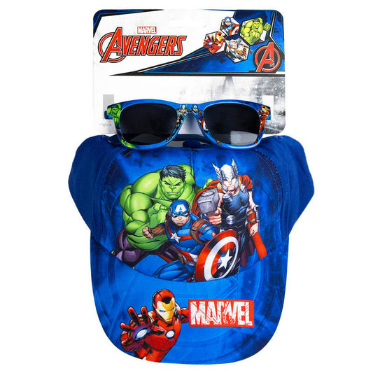 Set gorra + gafas sol Vengadores Avengers Marvel_0