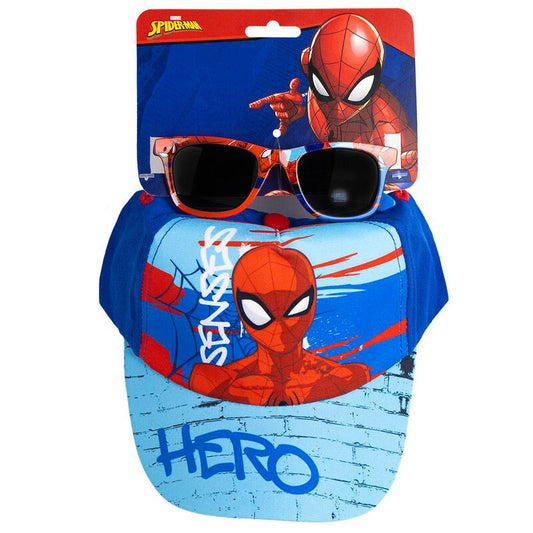 Set gorra + gafas sol Spiderman Marvel_0