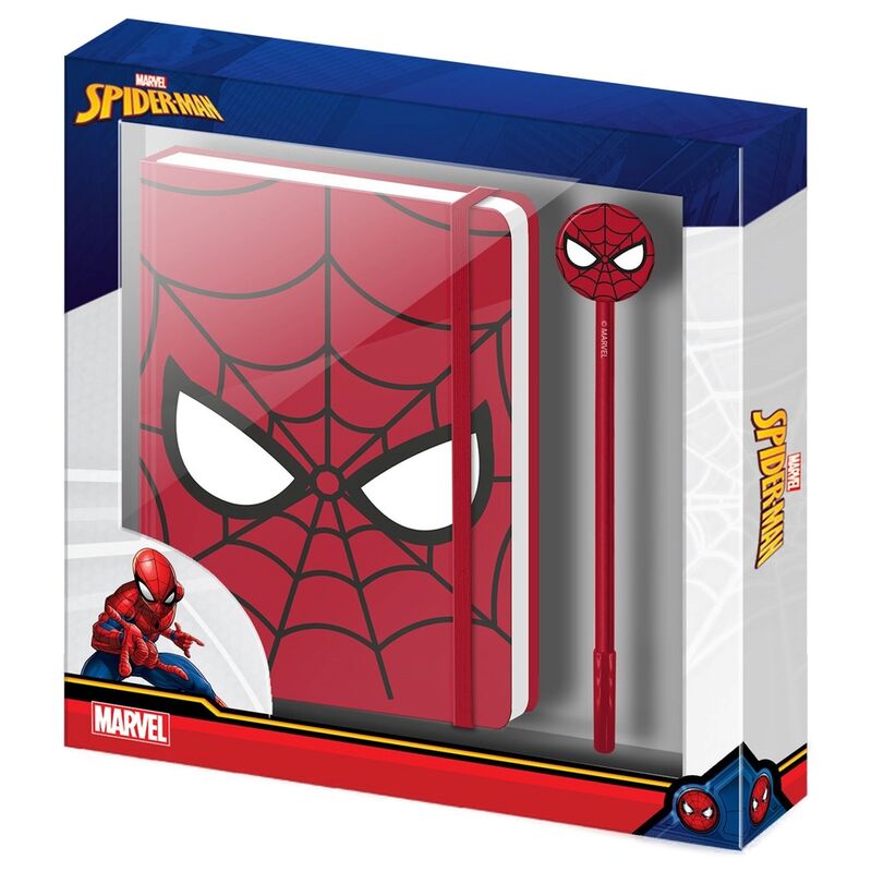 Set diario + boligrafo Spiderman Marvel_0