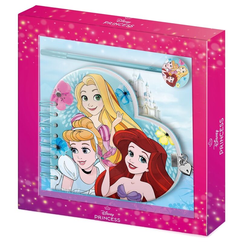 Set diario + boligrafo Princesas Disney_0