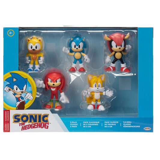 Blister 5 figuras Sonic the Hedgehog 6cm_0