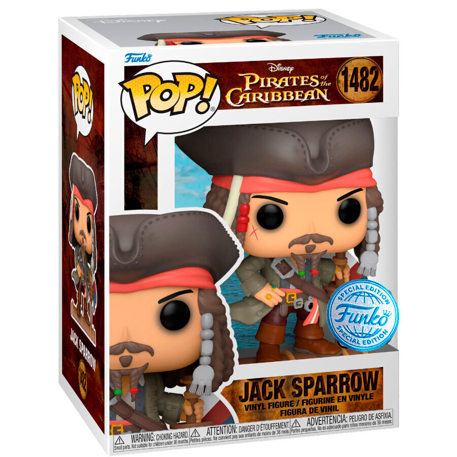 Figura POP Piratas del Caribe Jack Sparrow Exclusive_0
