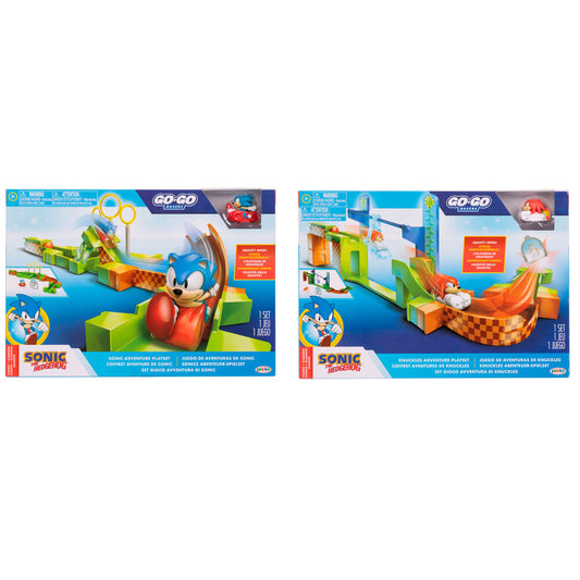 Playset Sonic & Knuckles Go Go Racers Sonic surtido_0