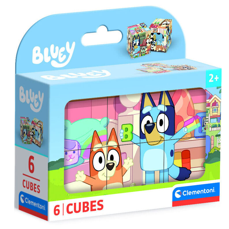 Puzzle cubo Bluey 6pzs_0