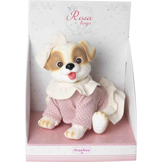 MuÃ±eco bebe reborn perrito vestido lana_0