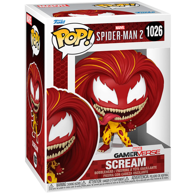 Figura POP Marvel Spider-Man 2 Scream_0