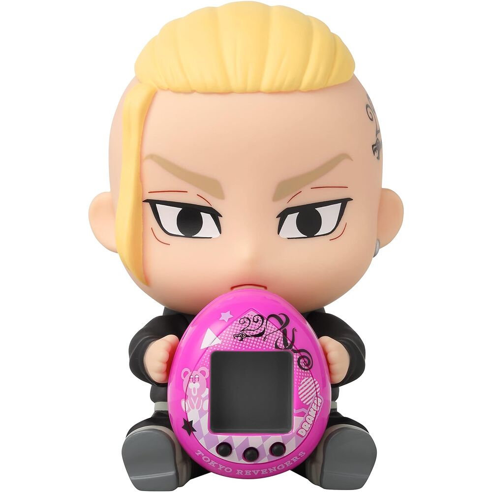 Figura soporte Draken + Tamagotchi Hugmy Tokyo Revengers_0