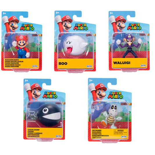 Figura Super Mario wave 45 Super Mario Bros 6cm surtido_0