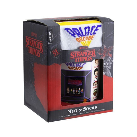 SET DE TAZA Y CALCETINES STRANGER THINGS PALADONE REDSTRING PP9884ST_0