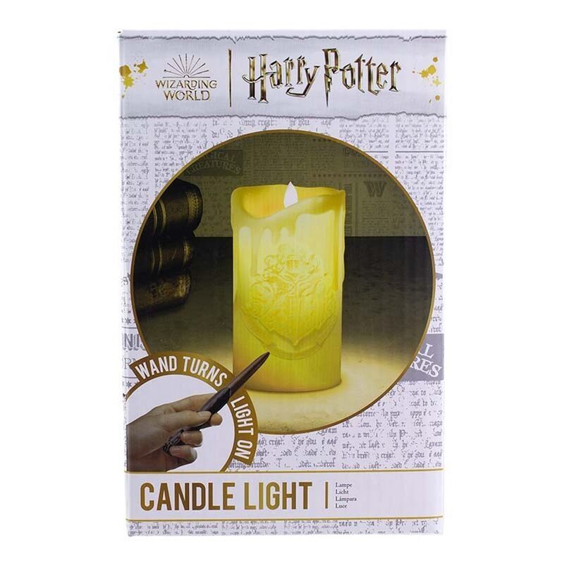 Lampara Vela con mando remoto Varita Harry Potter 15cm_2