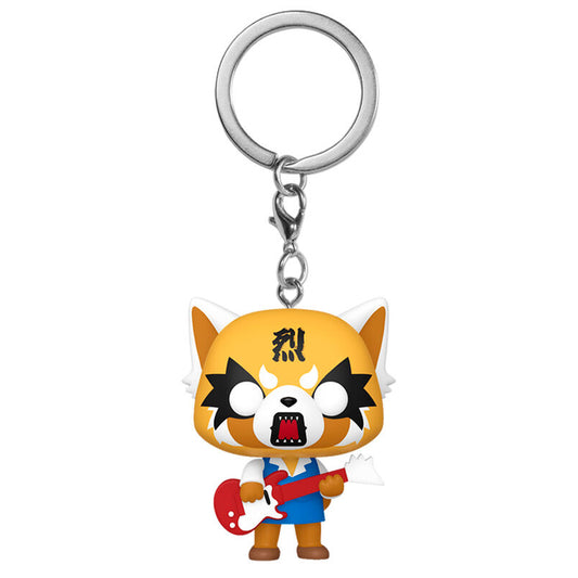 Llavero Pocket POP Aggretsuko - Aggretsuko with Guitar_0
