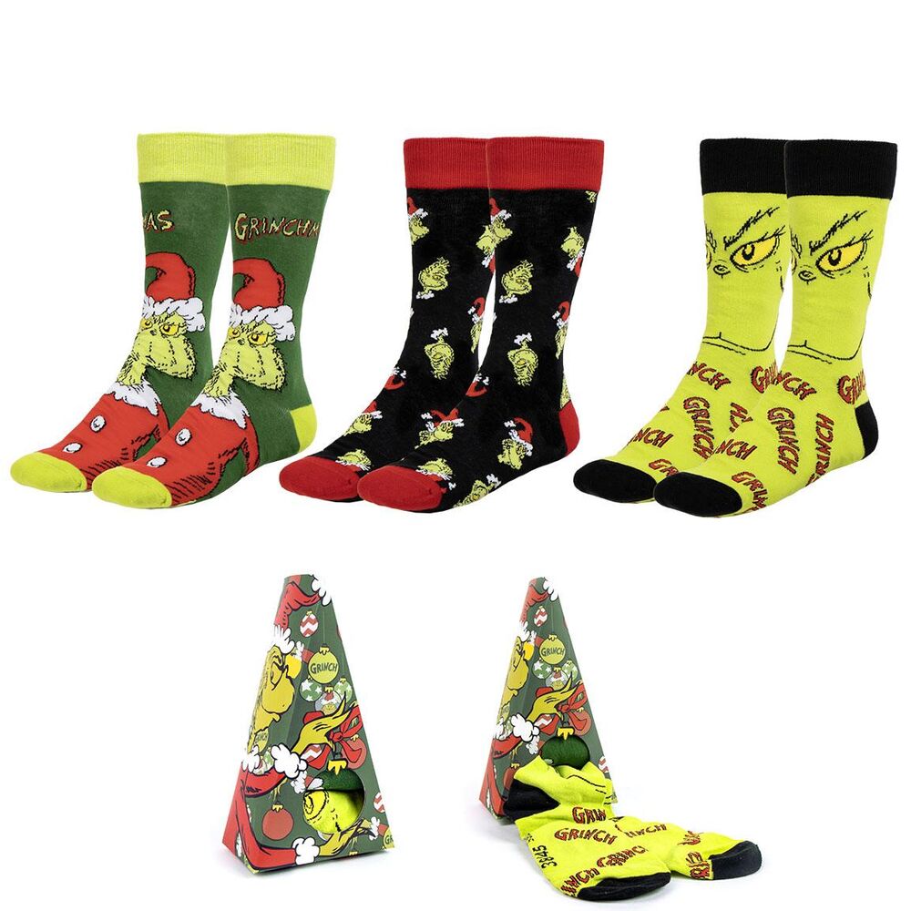 Set 3 calcetines Grinch_0