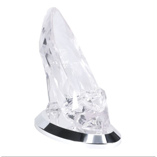 Lampara 3D Zapato Cristal 19cm_0