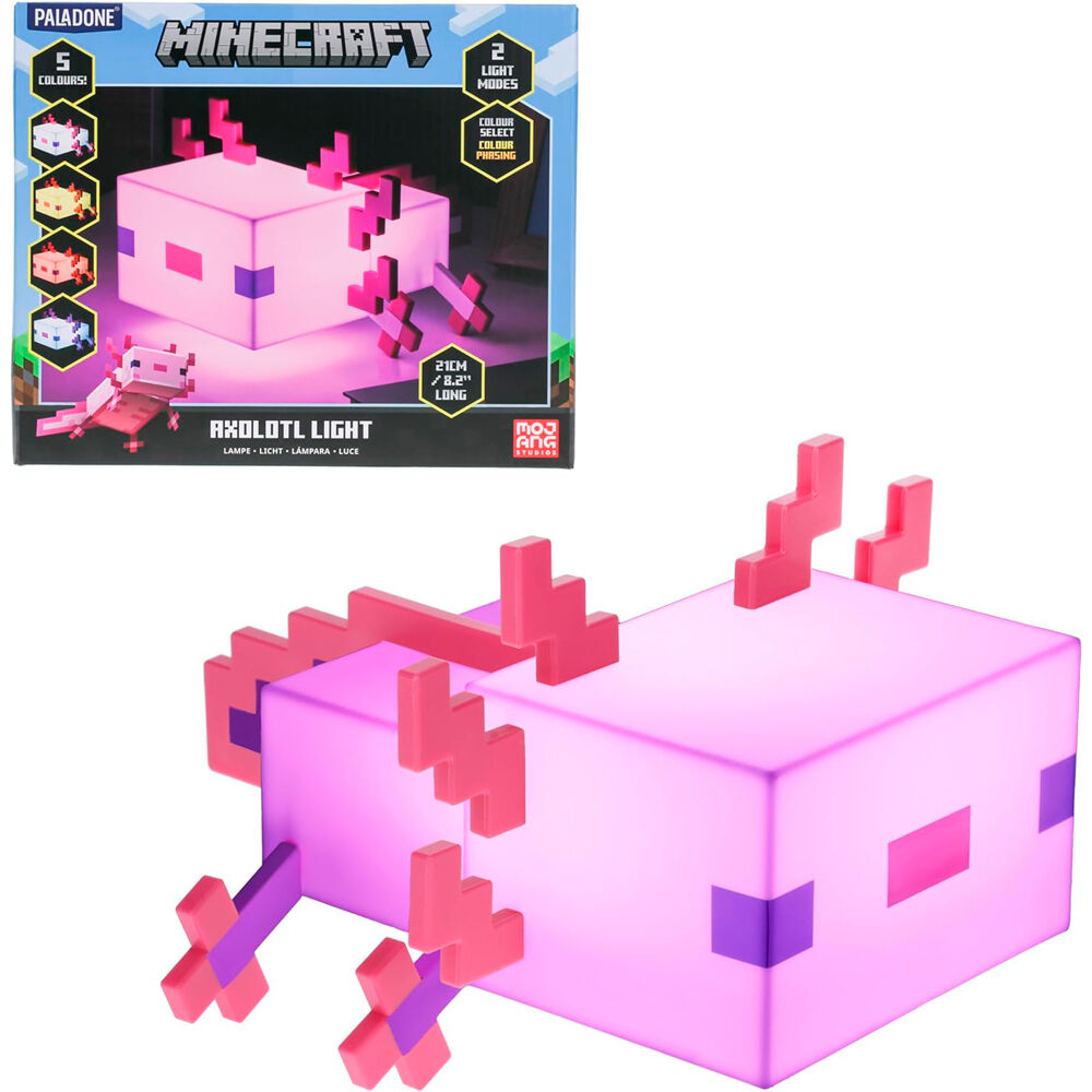 Lampara Ajolote Minecraft 13cm_0