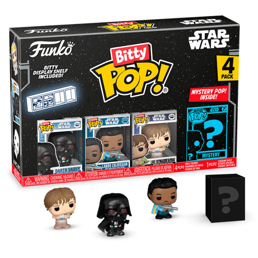 Blister 4 figuras Bitty POP Star Wars Darth Vader_0