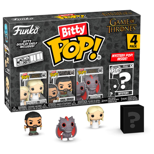 Blister 4 figuras Bitty POP Juego de Tronos Khaleesi_0