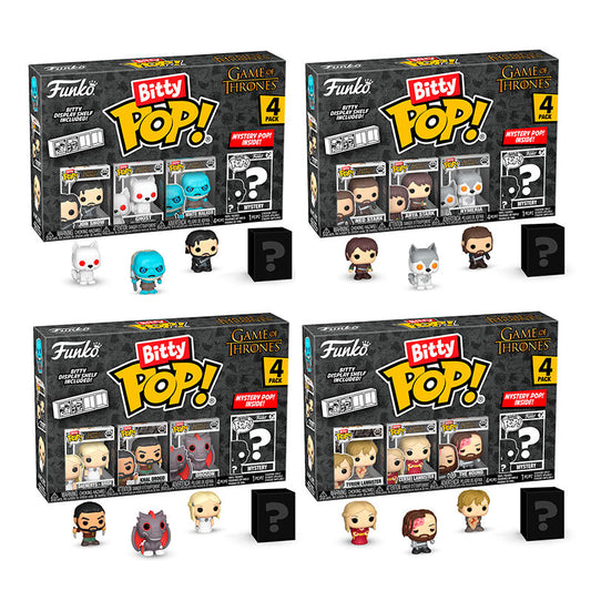Blister 4 figuras Bitty POP Juego de Tronos surtido_0