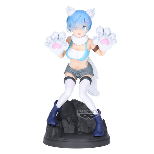 Figura Rem Monsters Motions Re:Zero Starting Life in Another World 22cm_0