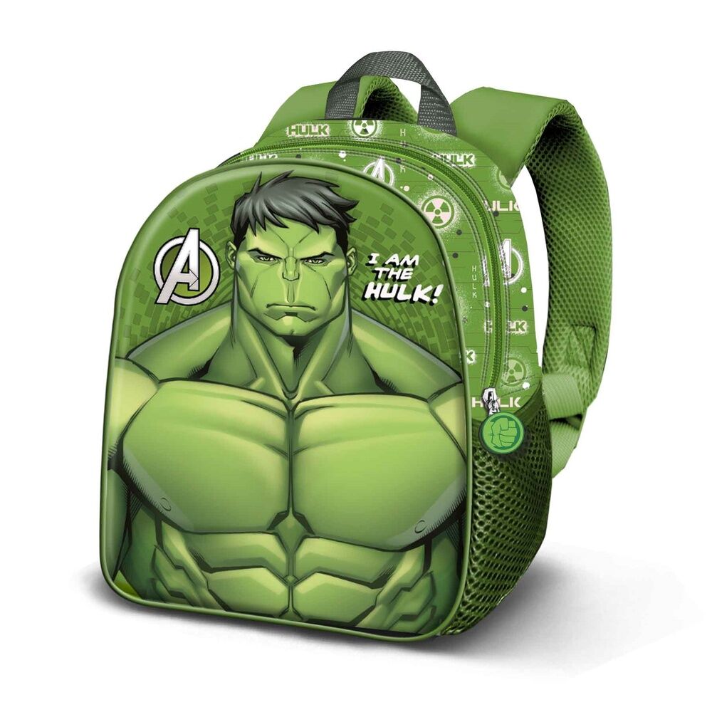 Mochila 3D Rage Hulk Marvel 31cm_0