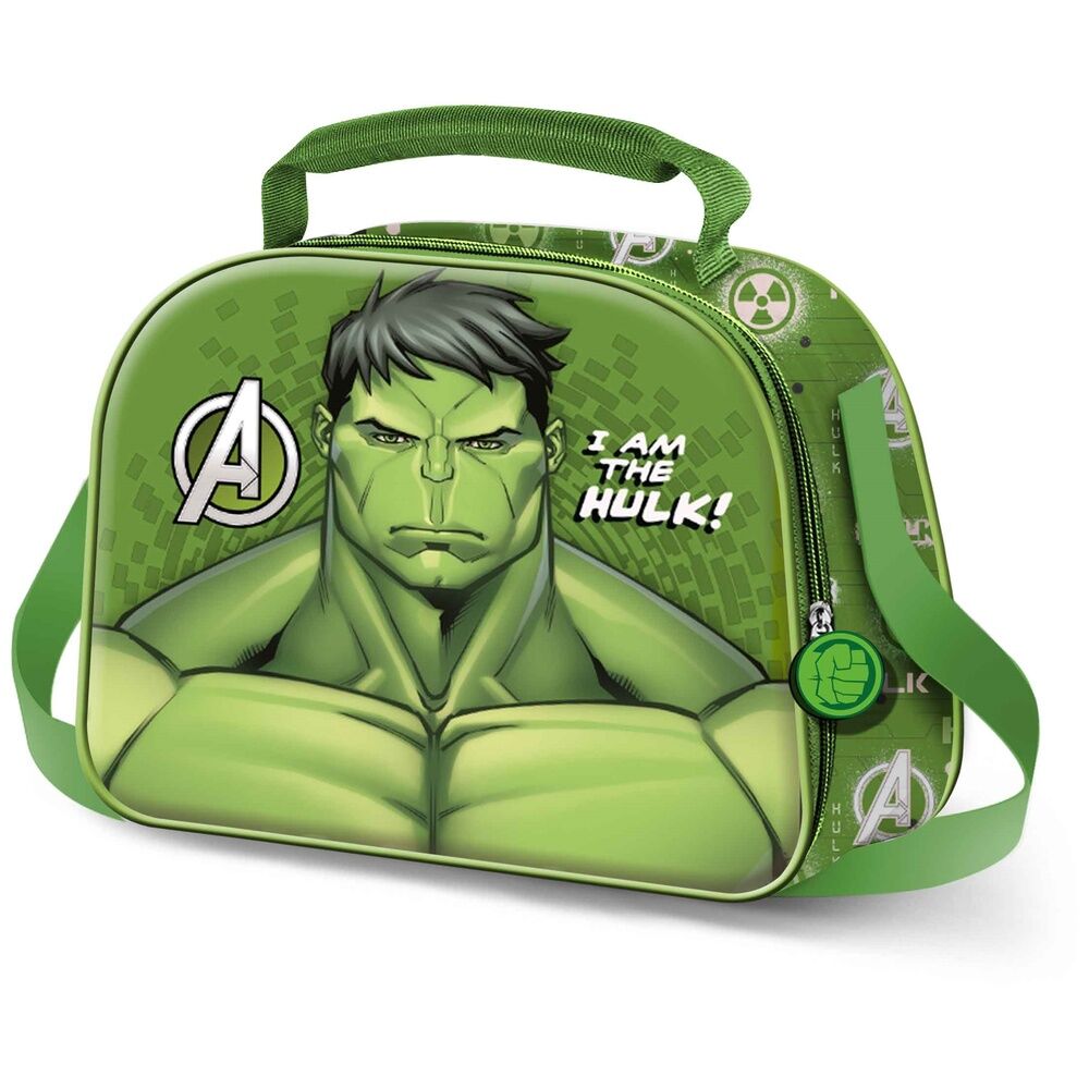 Bolsa portameriendas 3D Rage Hulk Marvel_0