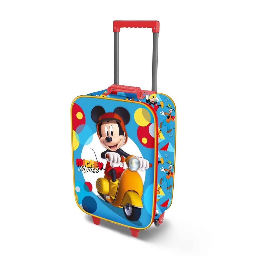 Maleta trolley 3D Scooter Mickey Disney 52cm_0